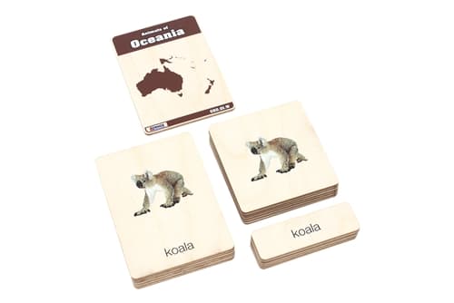 Wooden Cards – Australia Animals (3–6)