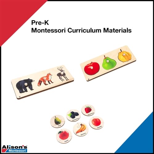 Pre-K - Montessori Curriculum Materials