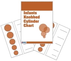 Knobbed Cylinder Charts (Infant – Laminated)