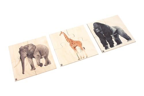 Animals of Africa: Jigsaw Puzzles