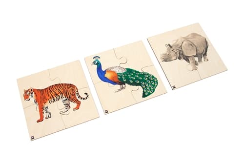 Animals of Asia: Jigsaw Puzzles
