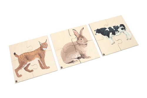Animals of Europe: Jigsaw Puzzles