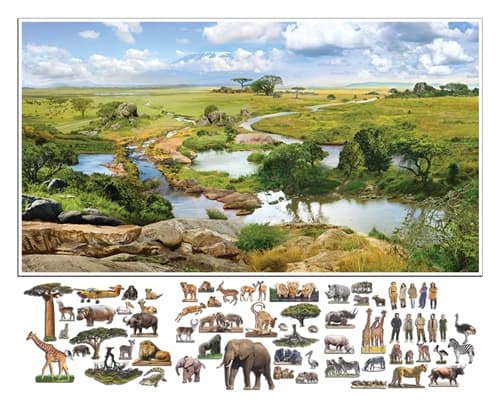 Safari: Function of Words Chart (Cloth)