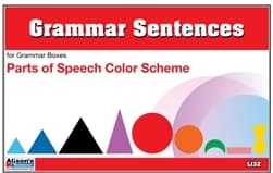 Grammar Box Sentences & Cards (Printed)