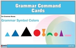 Grammar Command Cards (Printed)