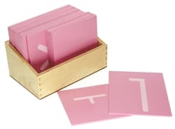 Sandpaper Letters: Hebrew