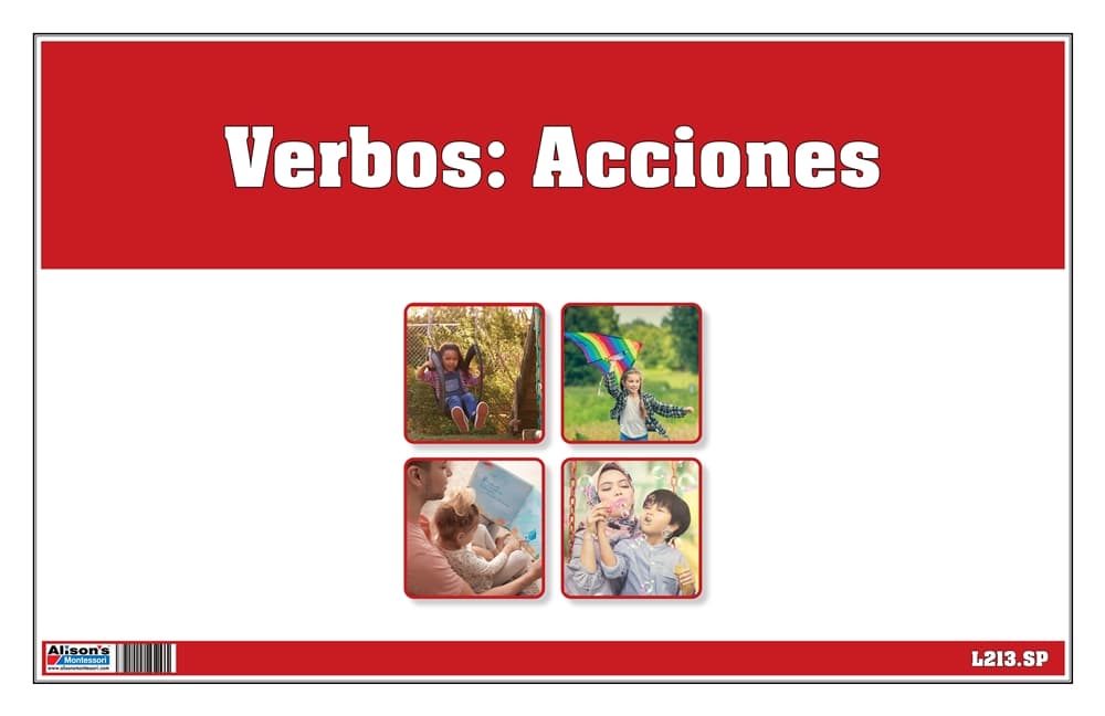 Verbos: Acciones Laminate & Cut