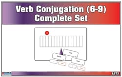 Verb Conjugation 6-9 Laminate & Cut