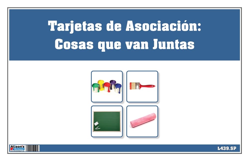 Tarjetas de Asociaci?n: Cosas que van Juntas