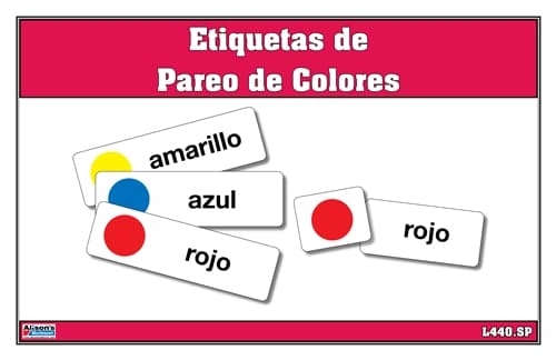 Etiquetas de Pareo de Colores