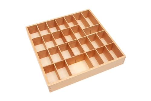 Box for Small Movable Alphabet