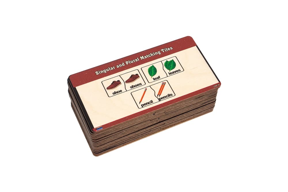 Singular and Plural - Matching Tiles