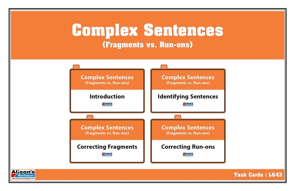 Complex Sentences: Fragments vs Run-ons