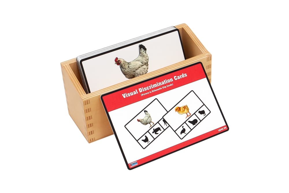 Visual Discrimination – Silhouette Clip Cards