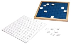 Chinese Hundred Board Tiles with Control Chart