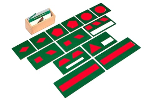 Wooden Equivalent Figure Material (Home Schooling)