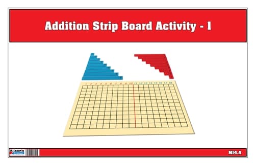 Addition Strip Board Activity-1 (Printed)