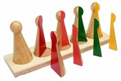 Large Fraction Skittles (Set Of 5)