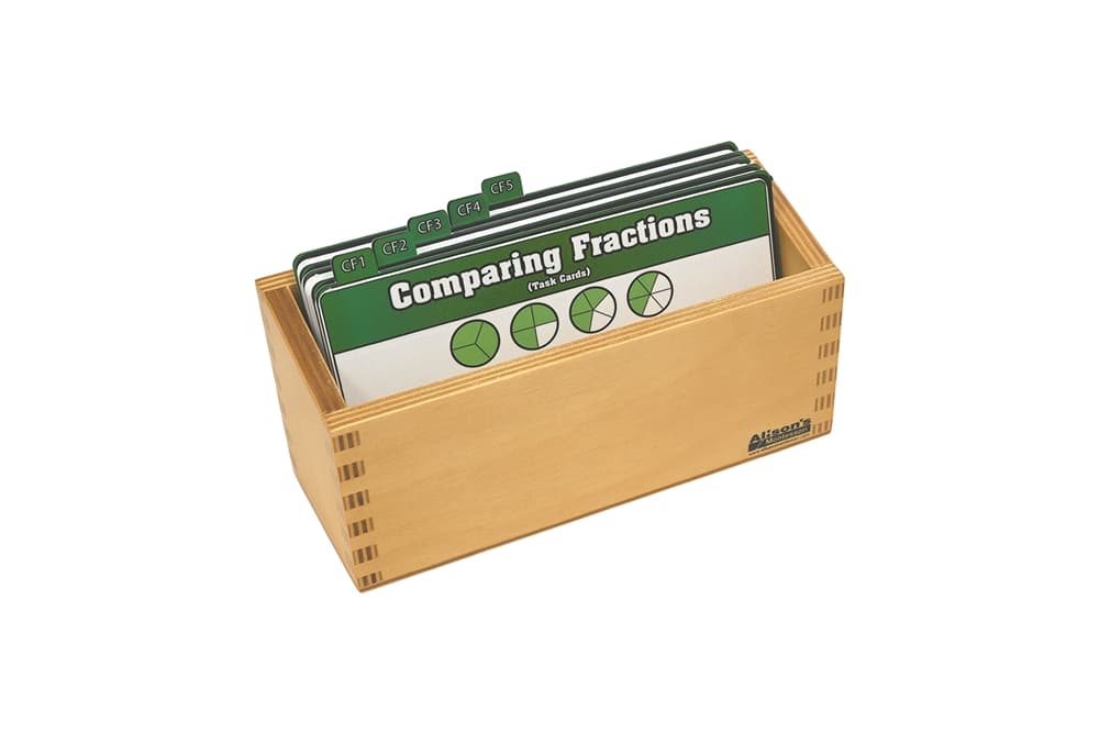 Comparing Fractions Laminate & Cut