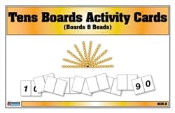Tens Boards Activity Cards Laminate & Cut