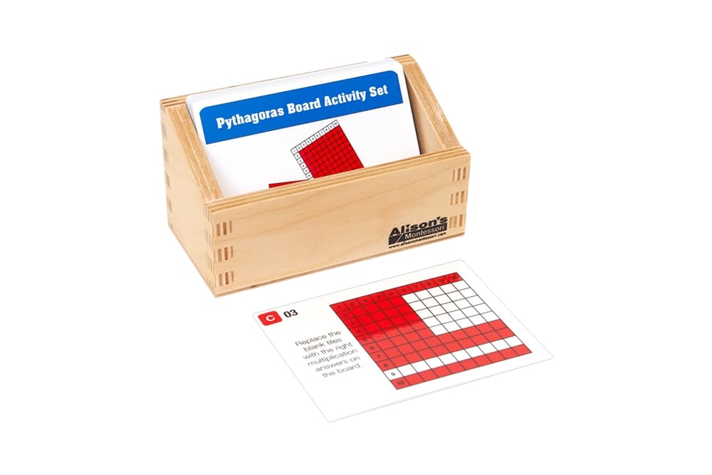 Pythagoras Exercise Board – Printed