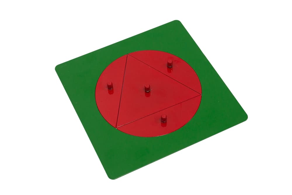 Triangle Inscribed Metal Inset