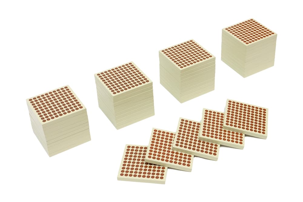 45 Wooden Hundred Squares (Clearance)