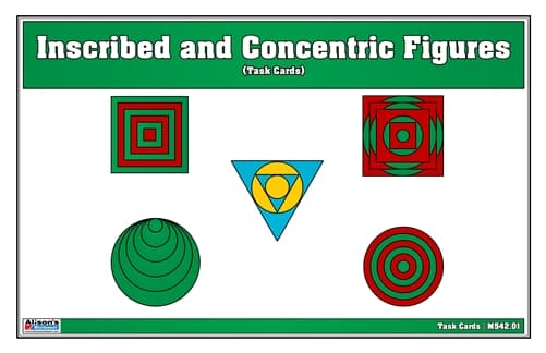 Geometry Task Cards: Circles & Figures