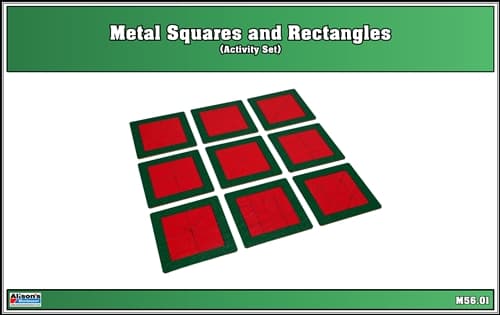 Metal Squares & Rectangles – Task Cards