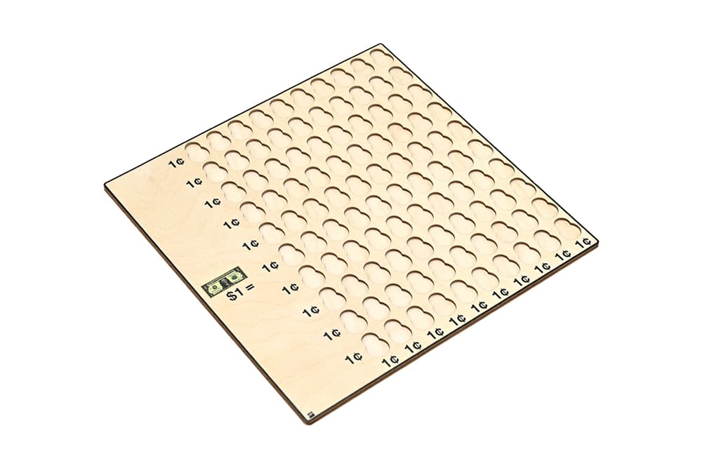 Wooden Numbers Puzzle
