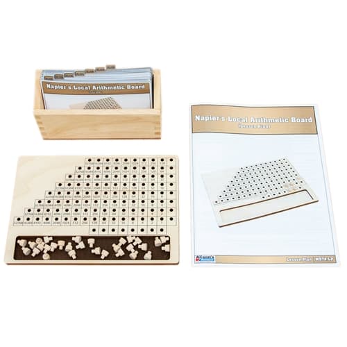 Napier's Local Arithmetic Board Complete Set