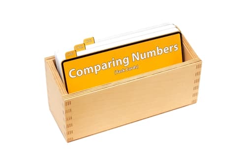 Comparing Numbers Task Cards