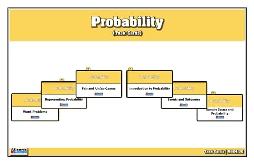Probability (Task Cards)