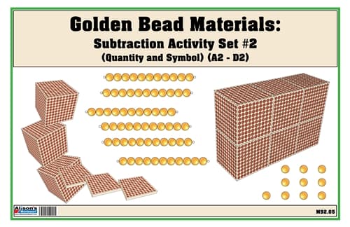 Golden Bead Materials Activity #2 A1-D1