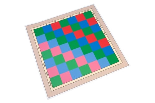 Cloth Decimal Checker Board