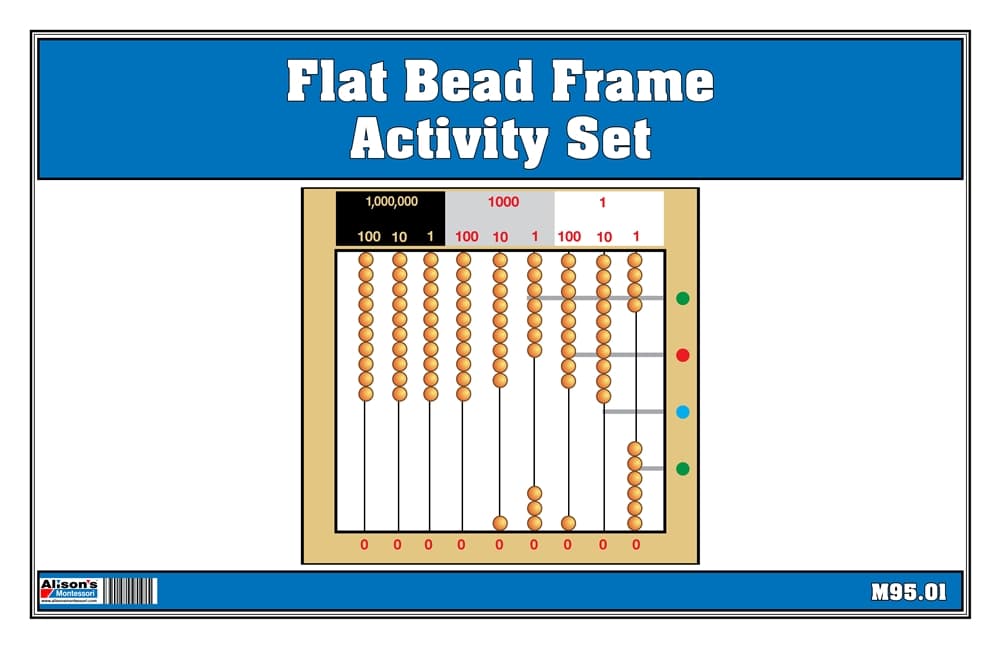 Flat Bead Frame Exercise Set (Printed)