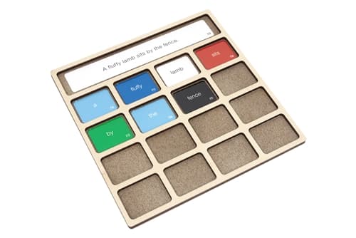 Tray for the Farm Game Labels