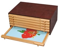 Botany Leaf Cabinet with Puzzles (PQ)
