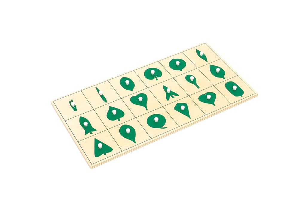 Botany Leaf Shapes Puzzle (PQ)
