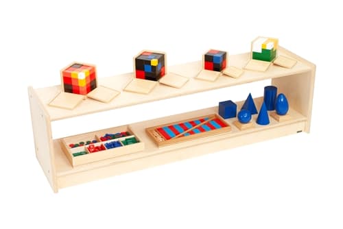 One Tier Shelf 13" High - Plywood