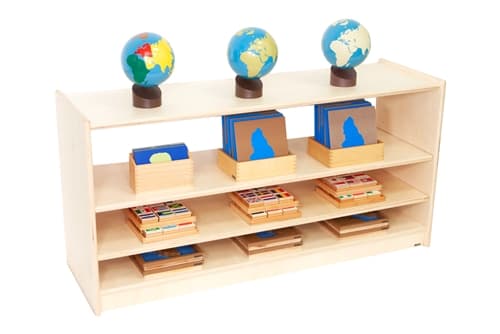 3-Tier Shelf ? Plywood, 30" High