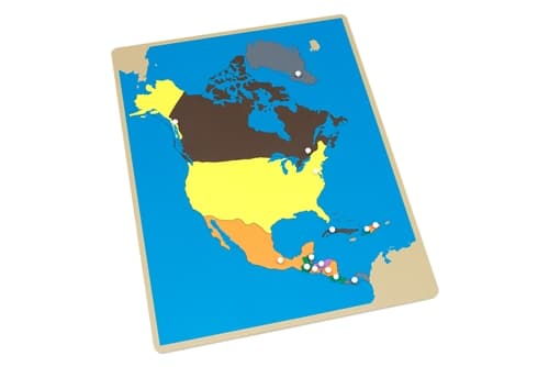 Puzzle Map of North America Control Charts