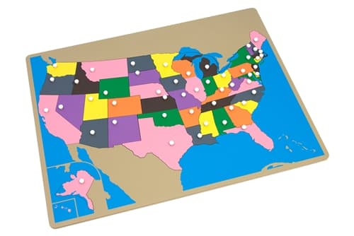 USA Puzzle Map + Control Charts