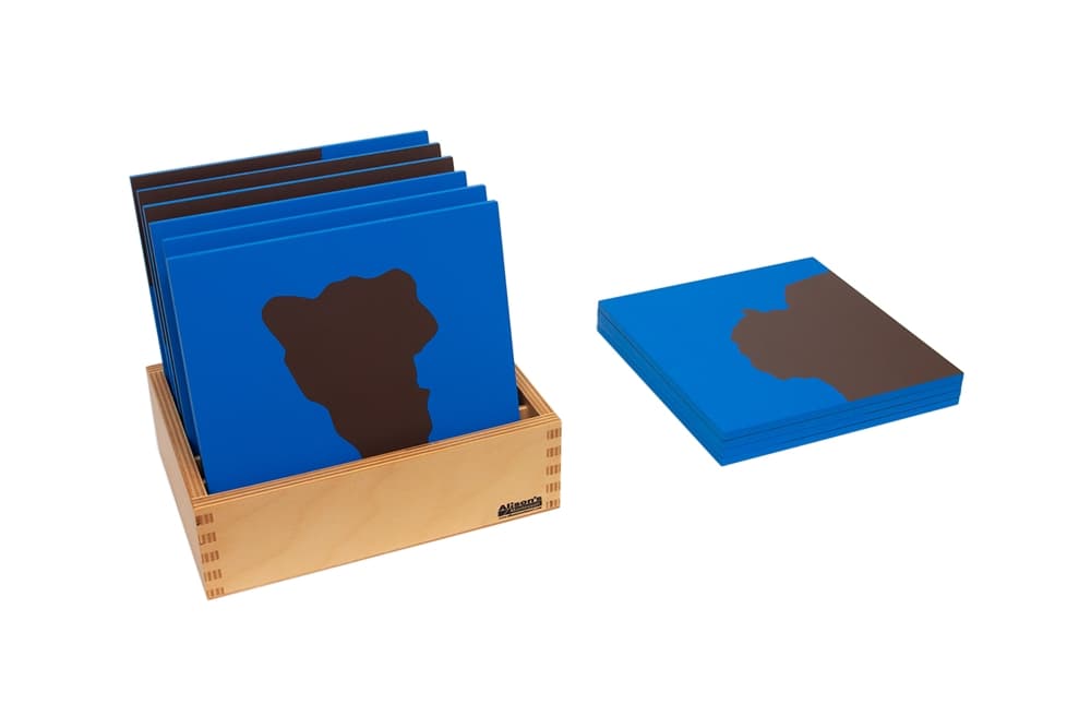 Land and Water Form Cards