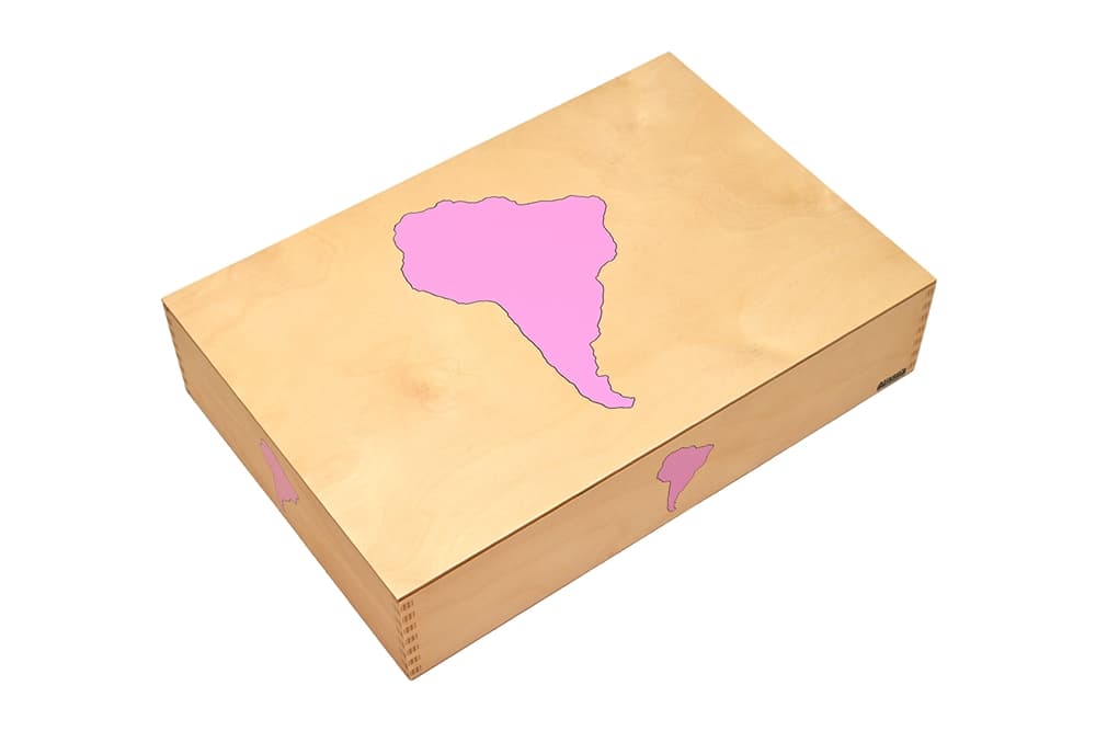 Continent Box of South America