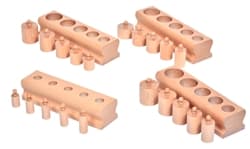 Knobbed Cylinder: 5 Cylinder Blocks