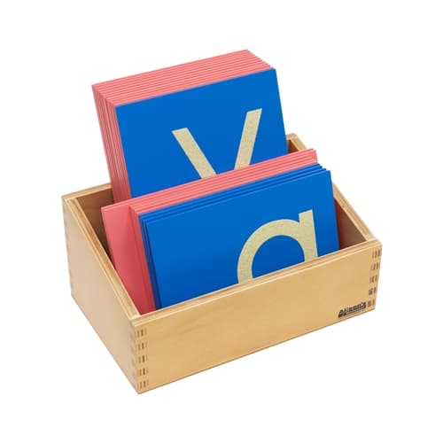 Lowercase Sandpaper Letters: Print (PQ)