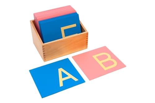 Uppercase Sandpaper Letters: Print (PQ)