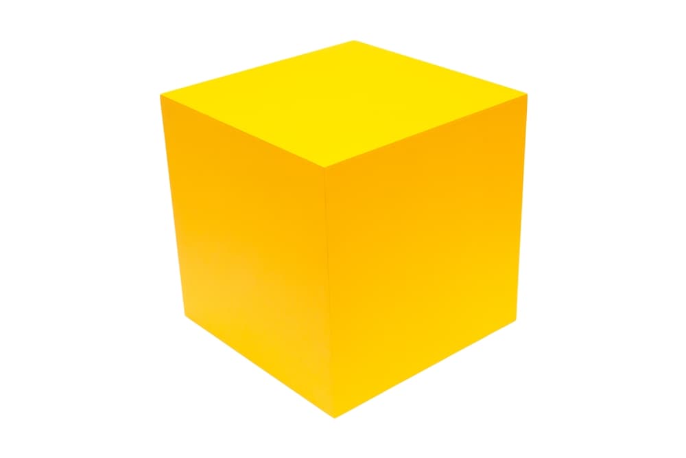 One Yellow Cube (Premium Quality)