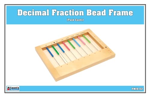 Decimal Fraction Bead Frame (Task Cards)